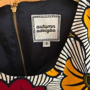 NWOT Autumn Adeigbo floral dress